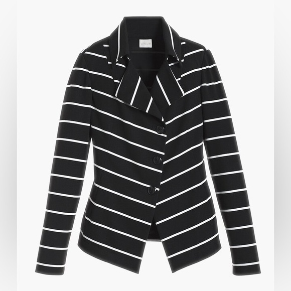 NWT Chico’s Stripe Knit Jacket - Picture 1 of 12